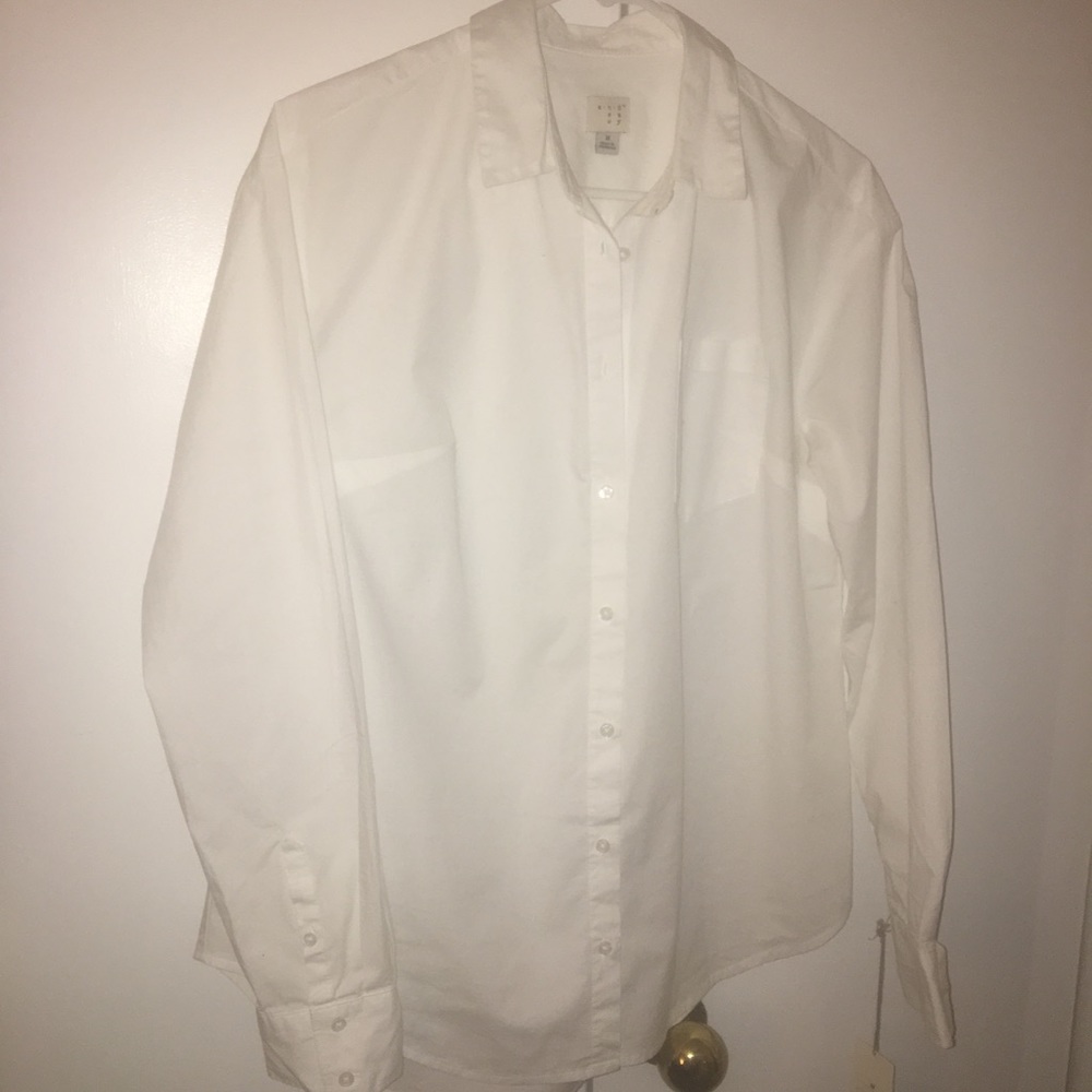 New White Collard Dress Shirt